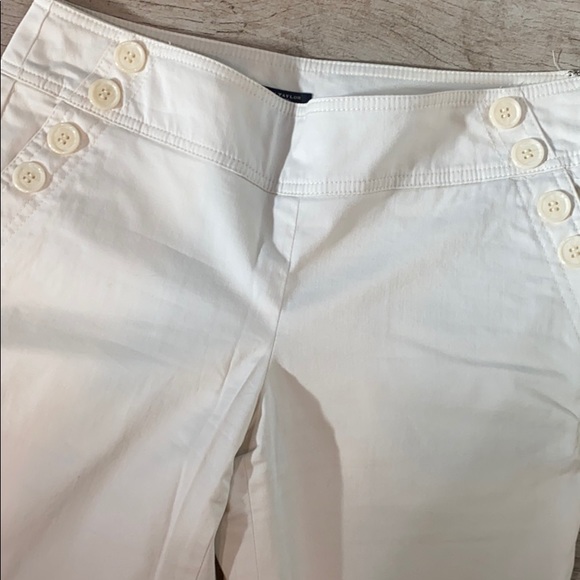 Ann Taylor 2P Winter White Pants - Picture 2 of 5